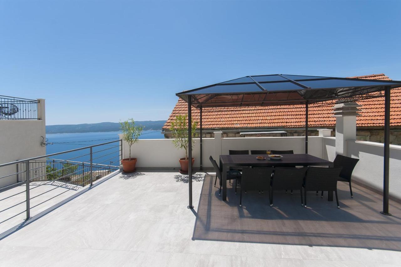 Xxl Villa Vista - Heated Pool Lokva Rogoznica Exterior foto