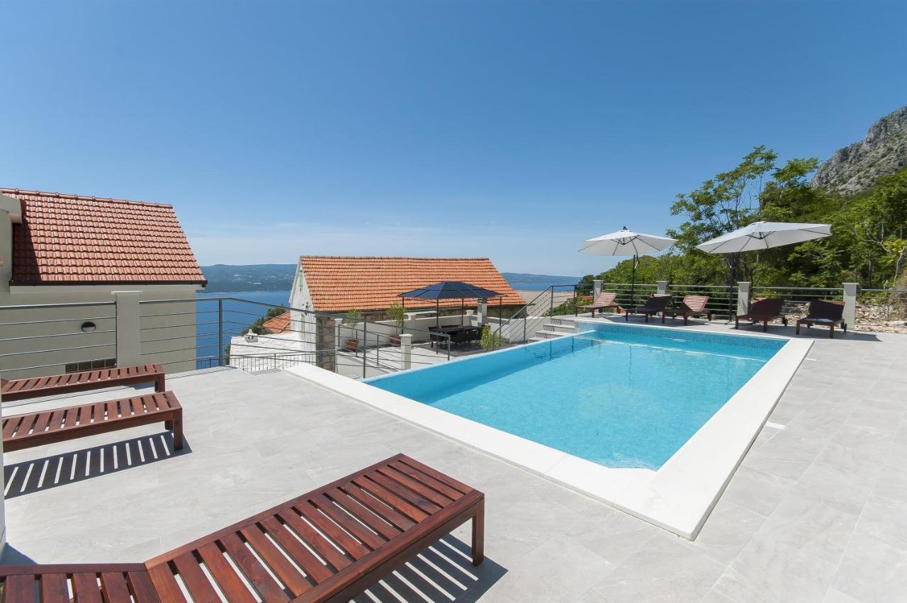 Xxl Villa Vista - Heated Pool Lokva Rogoznica Exterior foto