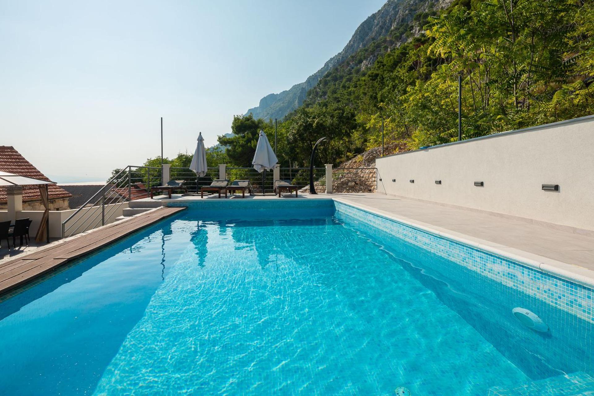 Xxl Villa Vista - Heated Pool Lokva Rogoznica Exterior foto